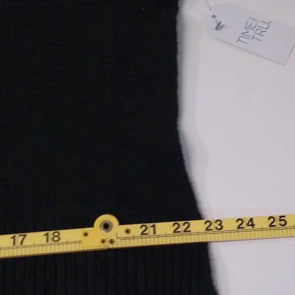 Time and Tru Women’s Cowl Neck Sweater 2X (20W) Chest Measures 46" - NWT - Picture 12 of 16